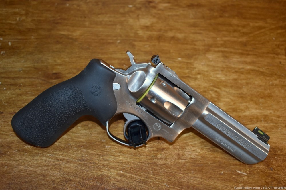 Ruger 1786 GP100 Match Champion .357 Magnum 4" Stainless Revolver 95% +-img-5