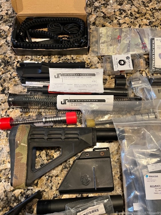 Large lot of AR-15 parts-img-4