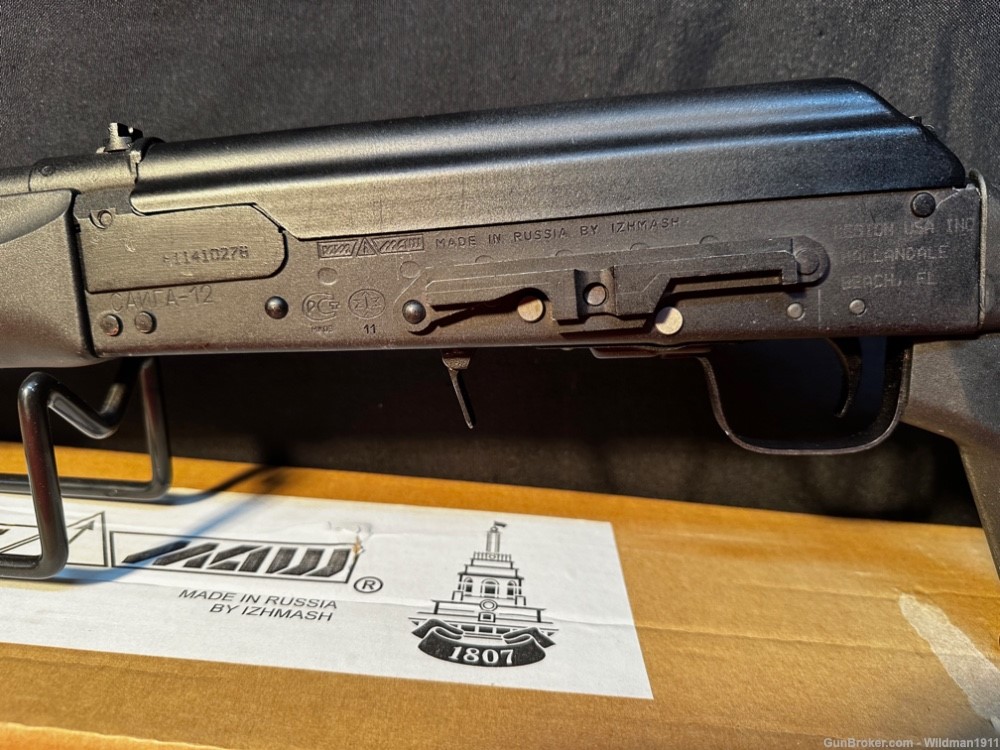 Izhmash IZ-109 Saiga 12 Russia 12 gauge In original box pistol grip -img-7