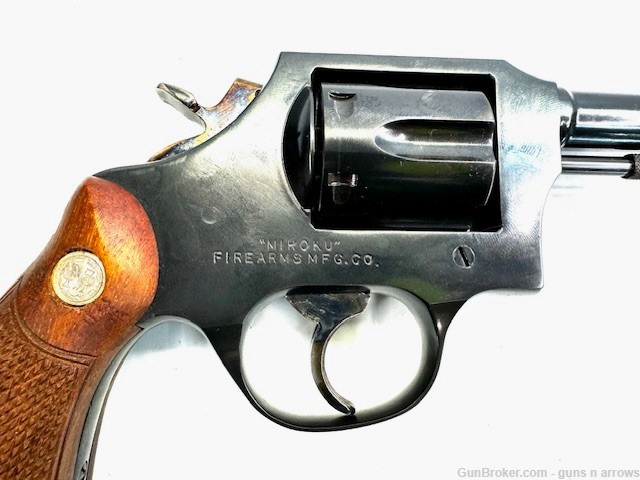 Liberty Arms Corp Miroku 38spl 4" 6 Shot Blued Japanese Revolver-img-3