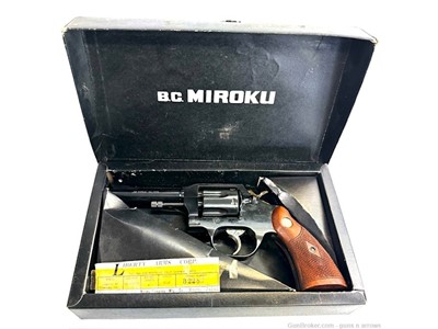 Liberty Arms Corp Miroku 38spl 4" 6 Shot Blued Japanese Revolver