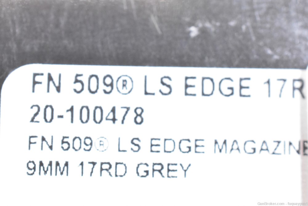 FN 509 LS Edge Magazine 17RD Gray Base Plate Mag Clip LS-Edge-img-4