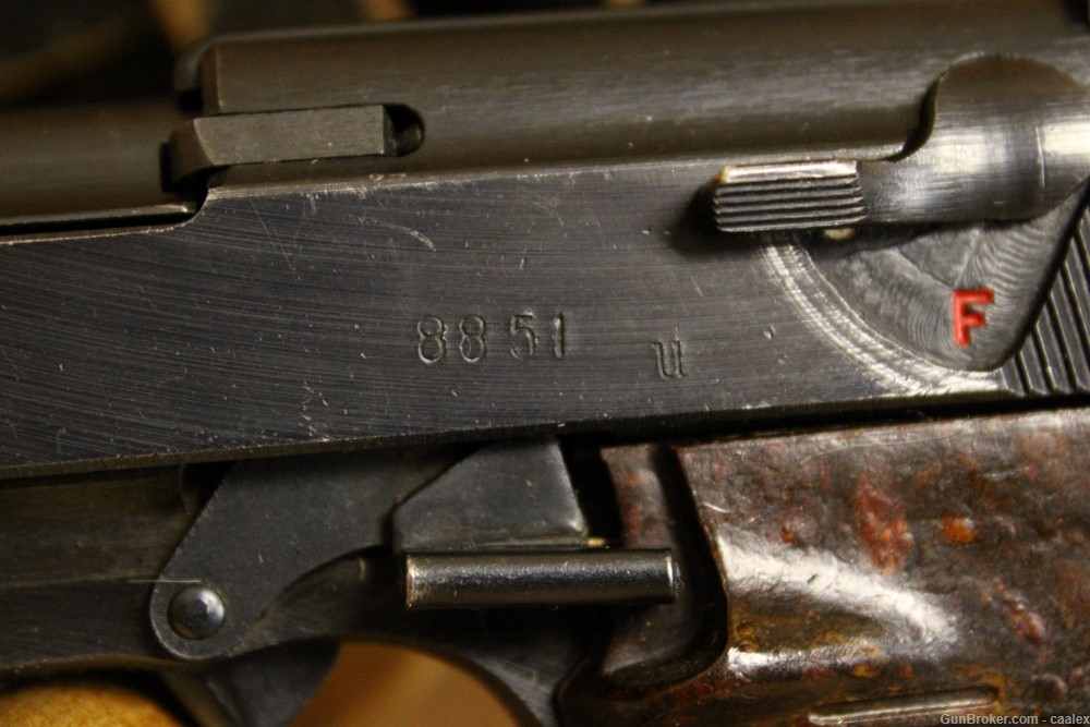 Spreewerk P.38 Pistol (CYQ, Late-War, U-block, Cog Hammer) German WW2-img-7
