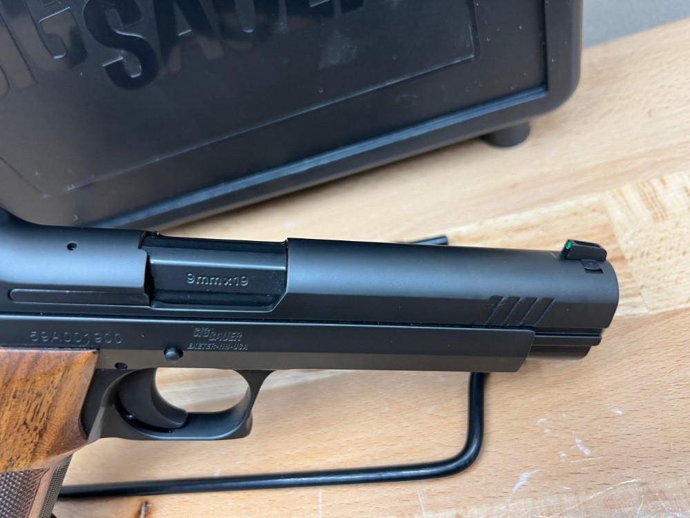 Sig sauer P210 Target 9mm pistol -img-2