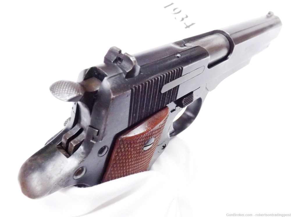 Star Spain 9mm Super B 5” Blue 1974 Spanish Guardia Pistol C&R CA OK VG-img-2