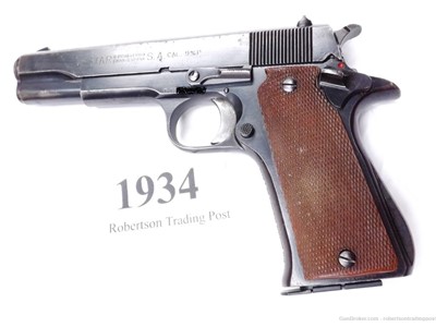 Star Spain 9mm Super B 5” Blue 1974 Spanish Guardia Pistol C&R CA OK VG
