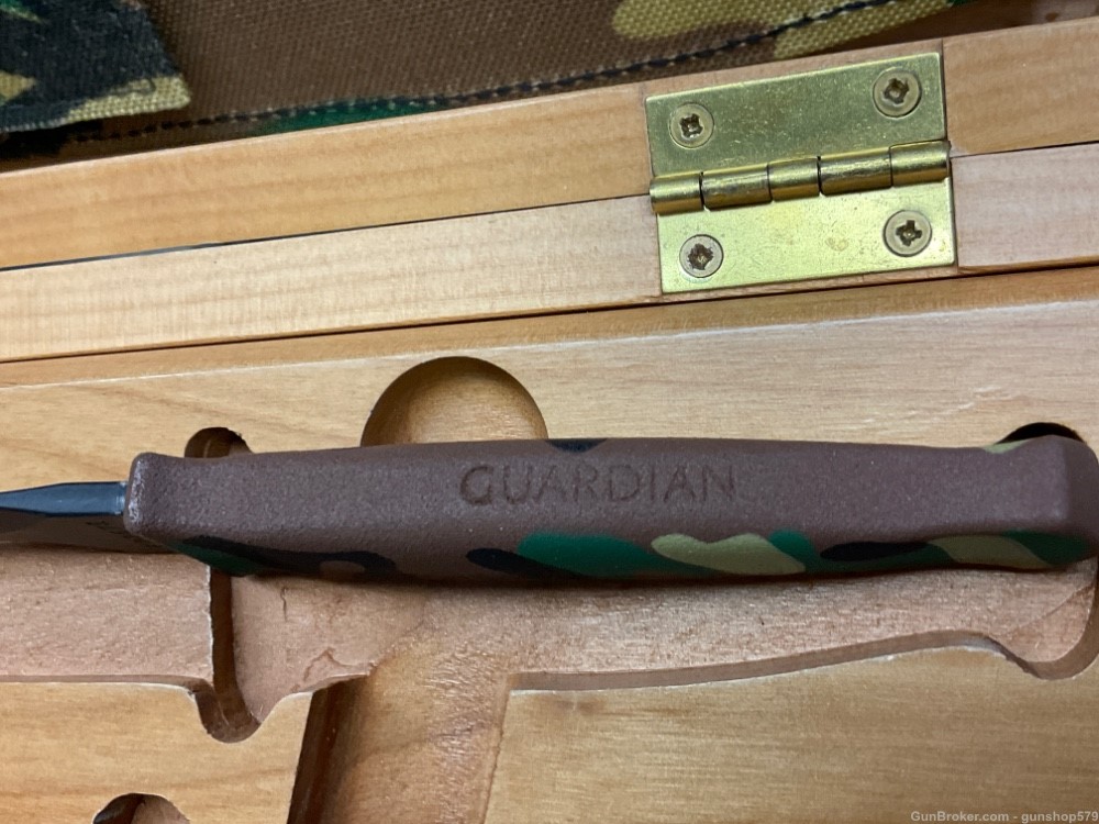 NOS Gerber SET Guardian I & II Combat Fighting Knife M81 Woodland Camo Fix-img-7