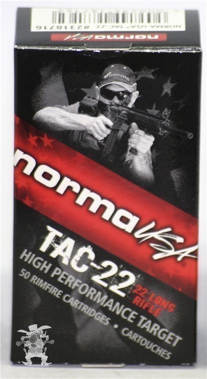 22 LR NORMA USA TAC 22 High Performance Rifle/Pistol 500 RD BRICK-img-3