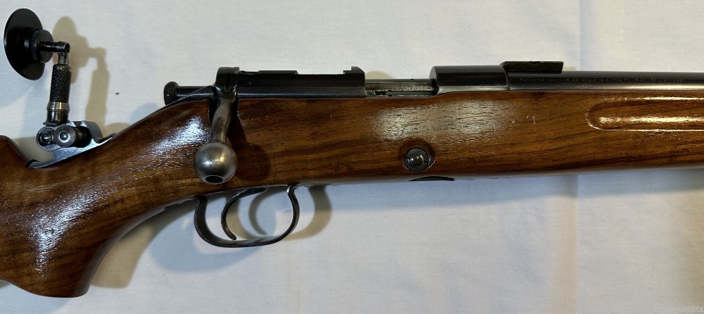 Beautiful Early Winchester Model 52 Target, 22LR, 28” Hvy Bbl, Blue/Walnut-img-10