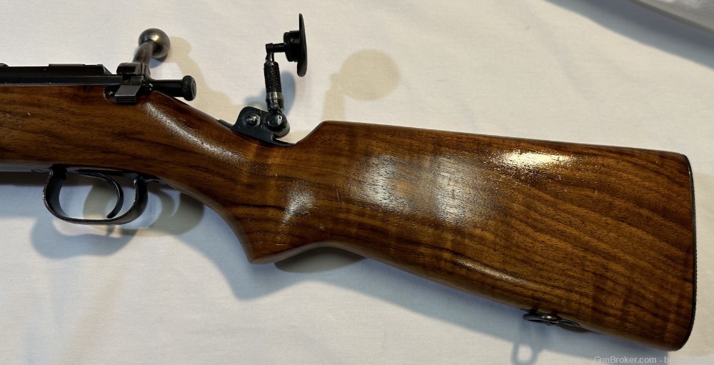 Beautiful Early Winchester Model 52 Target, 22LR, 28” Hvy Bbl, Blue/Walnut-img-7