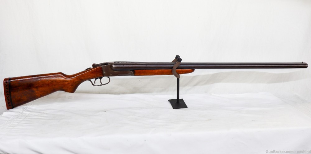 AS IS! Springfield Stevens Model 311 16ga 2-3/4” 28” SxS Shotgun - Walnut-img-0