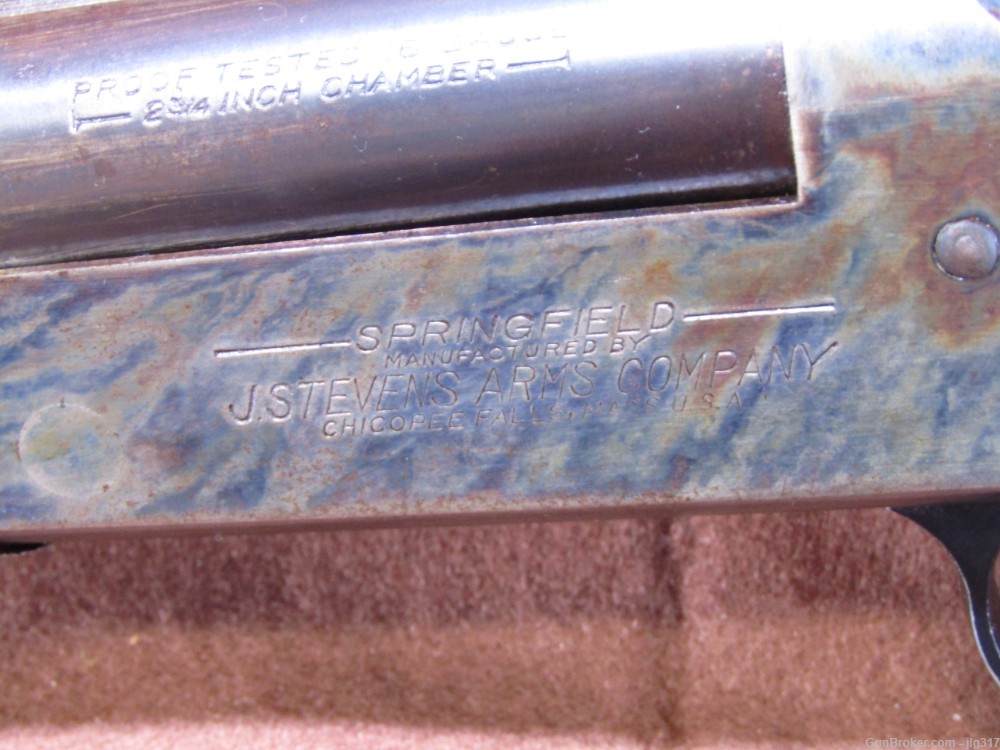 J Stevens Arms Co Springfield 94B 16 GA Single Shot Top Break Shotgun C&R-img-16