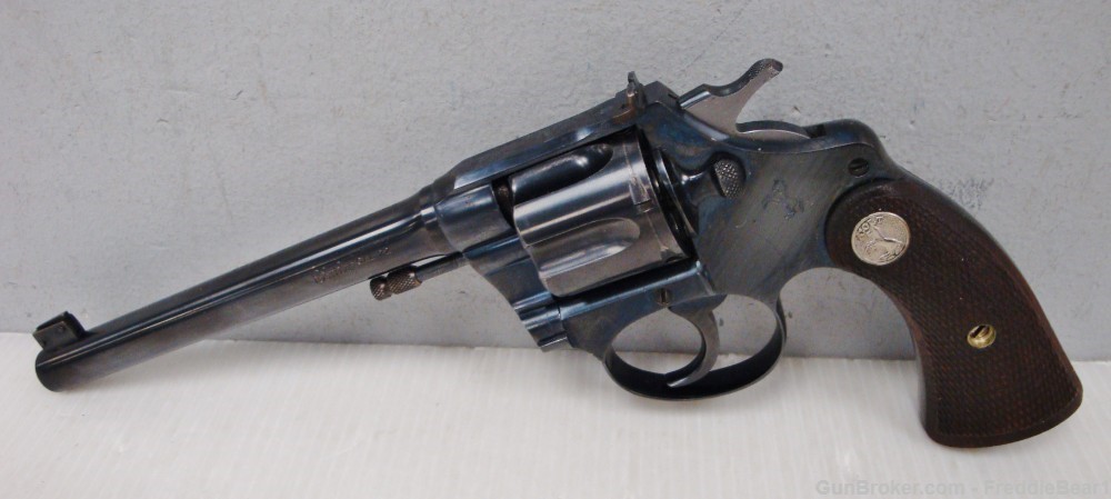 Colt Police Positive Target Model .22 LR 6" 6-shot Revolver 1st Issue 1925-img-1