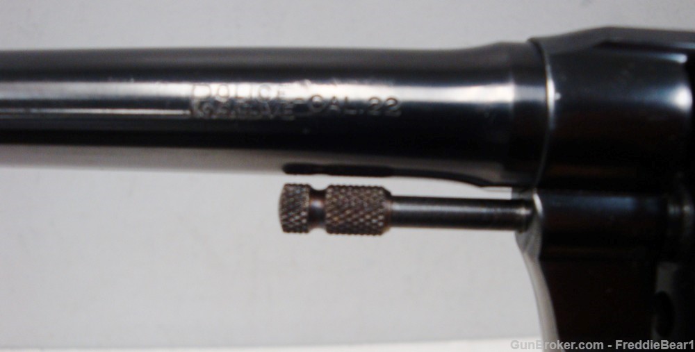 Colt Police Positive Target Model .22 LR 6" 6-shot Revolver 1st Issue 1925-img-12