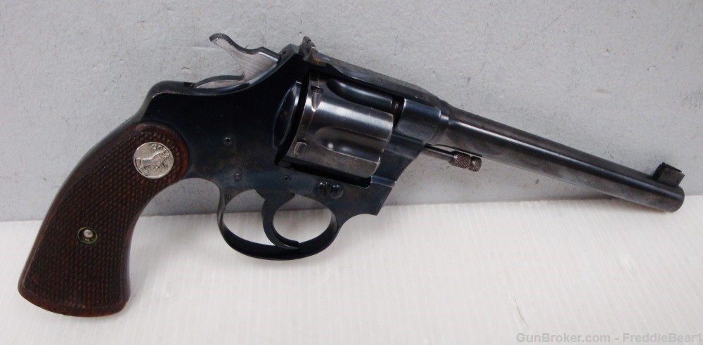 Colt Police Positive Target Model .22 LR 6" 6-shot Revolver 1st Issue 1925-img-2