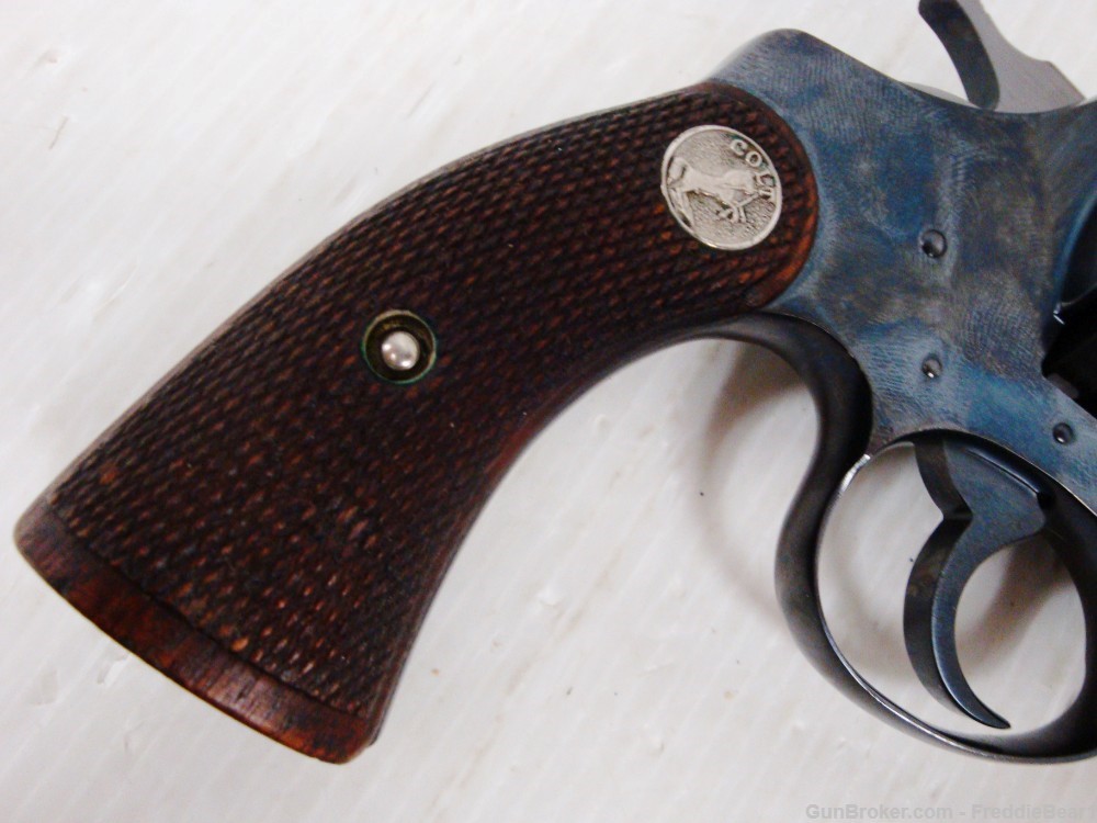 Colt Police Positive Target Model .22 LR 6" 6-shot Revolver 1st Issue 1925-img-9