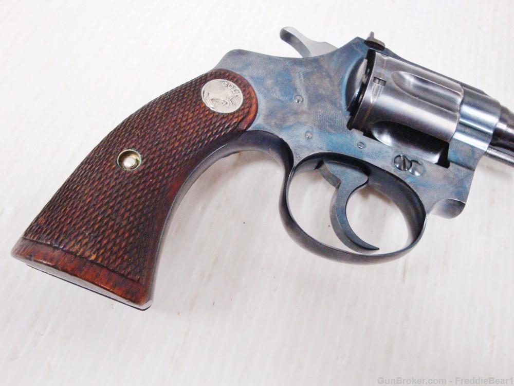 Colt Police Positive Target Model .22 LR 6" 6-shot Revolver 1st Issue 1925-img-5