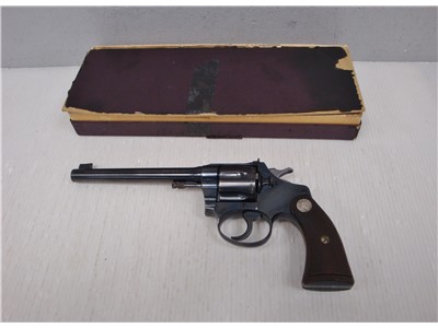 Colt Police Positive Target Model .22 LR 6" 6-shot Revolver 1st Issue 1925