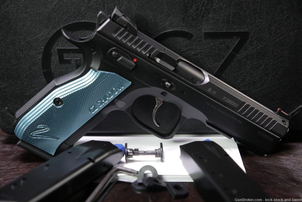 CZ-USA Shadow 2 9mm Luger Black 4 5/8" Semi-Automatic Pistol, 2021-img-2