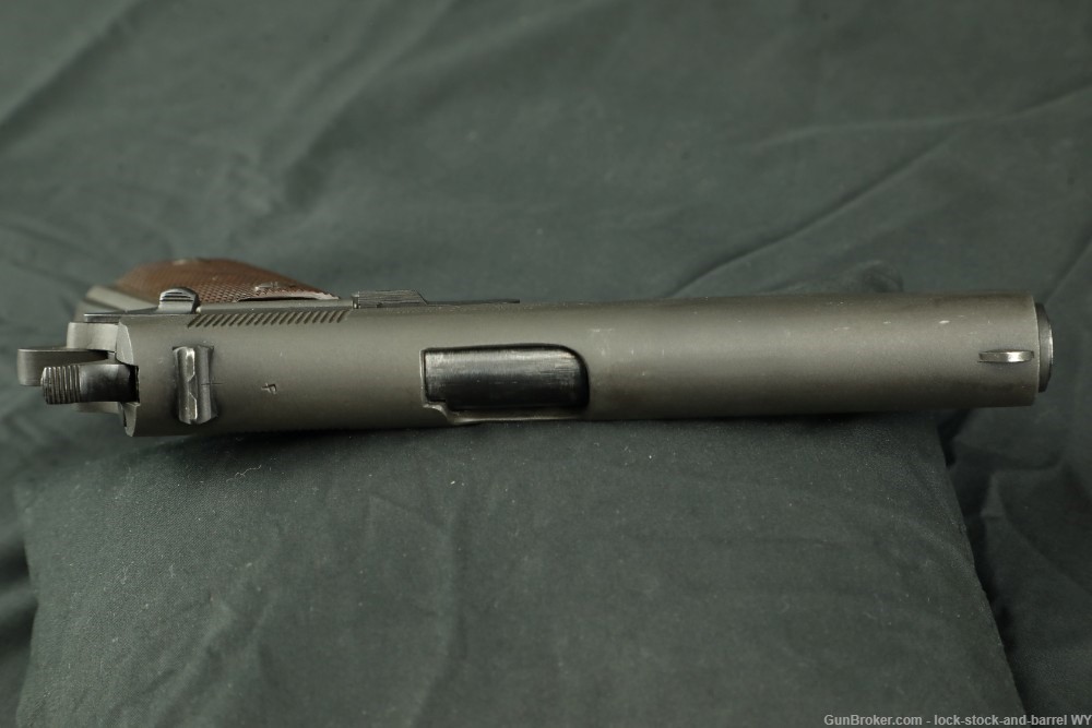 US Army WWII Ithaca Model 1911A1 .45 ACP 5" Semi-Auto Pistol 1945 C&R Rare-img-9