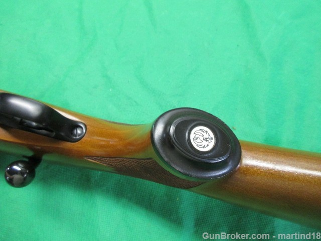 Ruger M77 ST Rifle 25-06 Rem in original Box Sights Tang Safety Round Top-img-21