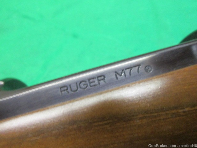 Ruger M77 ST Rifle 25-06 Rem in original Box Sights Tang Safety Round Top-img-5