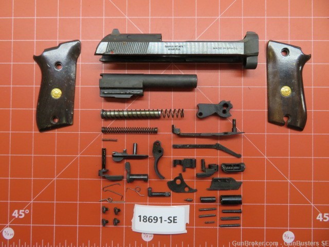 Taurus PT 58 S .380 ACP Repair Parts #18691-SE-img-0