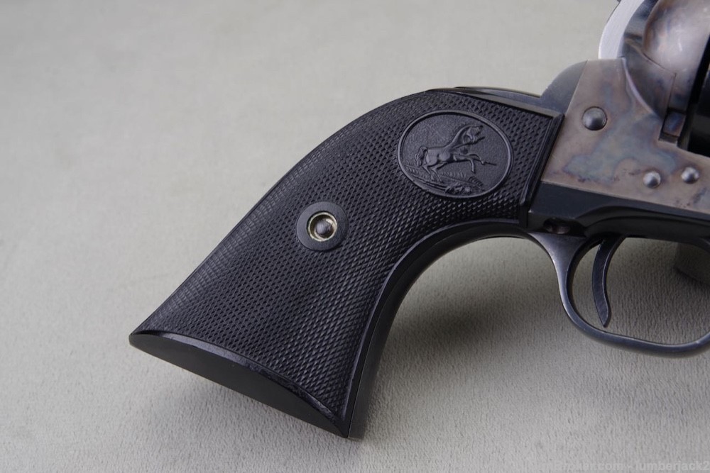High Condition 1958 Colt 2nd Gen. Black Box SAA 45LC 7 1/2'' Blue/CC       -img-18
