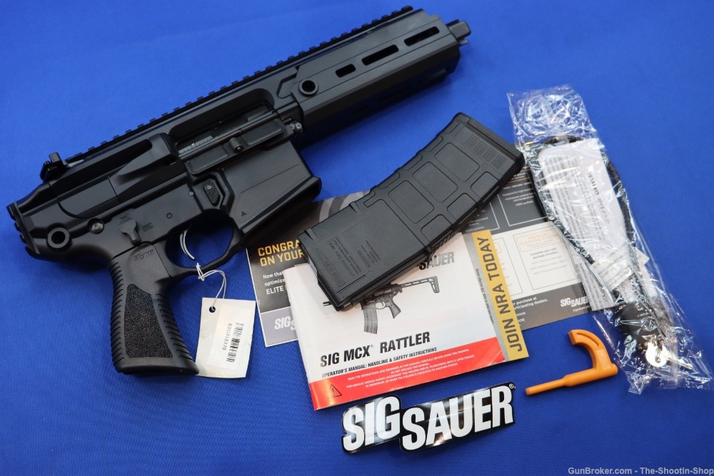 SIG SAUER MCX RATTLER AR15 PDW Pistol 5.56MM 30RD AR-15 MAG 5.5" AR 556 223-img-31