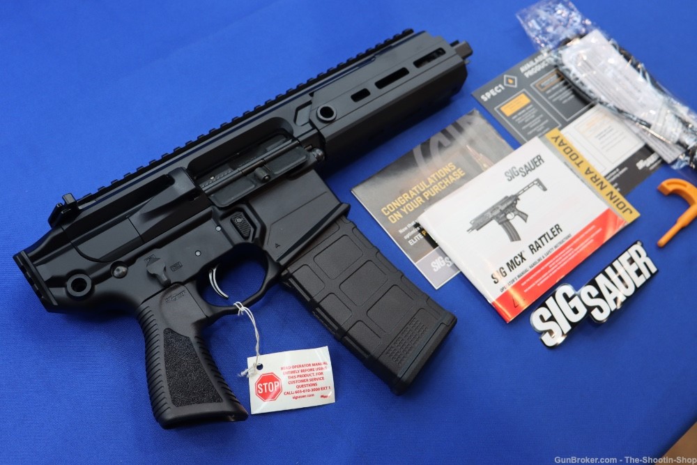 SIG SAUER MCX RATTLER AR15 PDW Pistol 5.56MM 30RD AR-15 MAG 5.5" AR 556 223-img-0