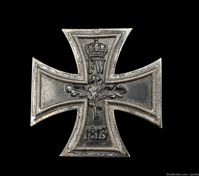 WW2 German SA NSDAP Visor Eagle WW1 Iron Cross EK2 medal badge WWII uniform-img-8