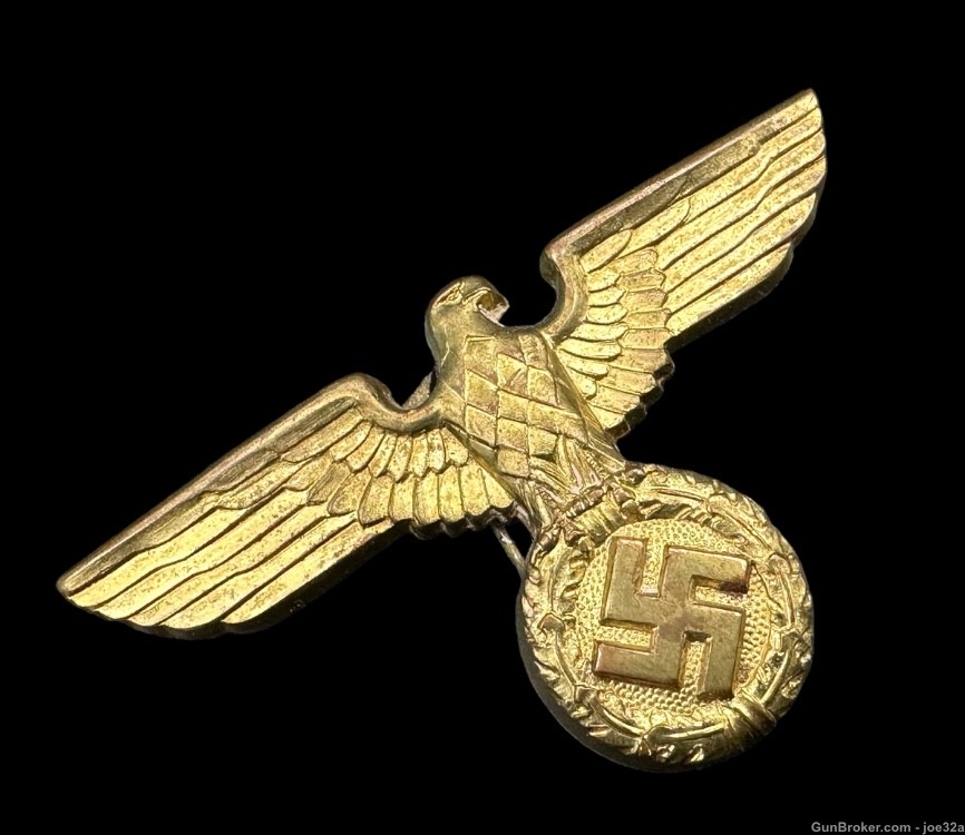 WW2 German SA NSDAP Visor Eagle WW1 Iron Cross EK2 medal badge WWII uniform-img-3