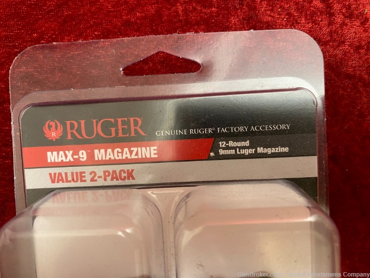 Ruger Max-9 9mm 12-round Mags (Lot of 3)-img-2