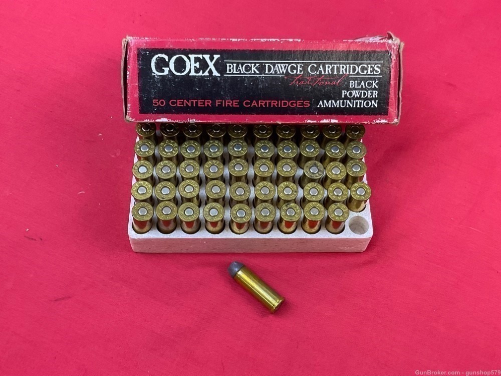 GOEX Black Dawge BP Black Powder 44 Remington Magnum 205 Gr Cowboy 1892 94-img-2