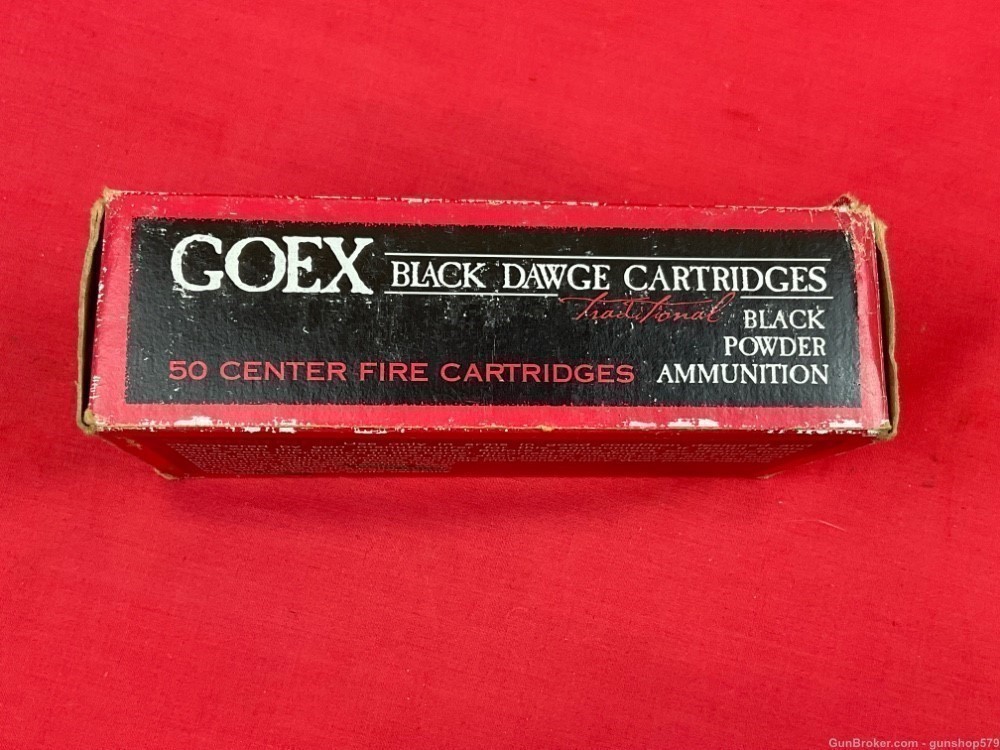 GOEX Black Dawge BP Black Powder 44 Remington Magnum 205 Gr Cowboy 1892 94-img-1
