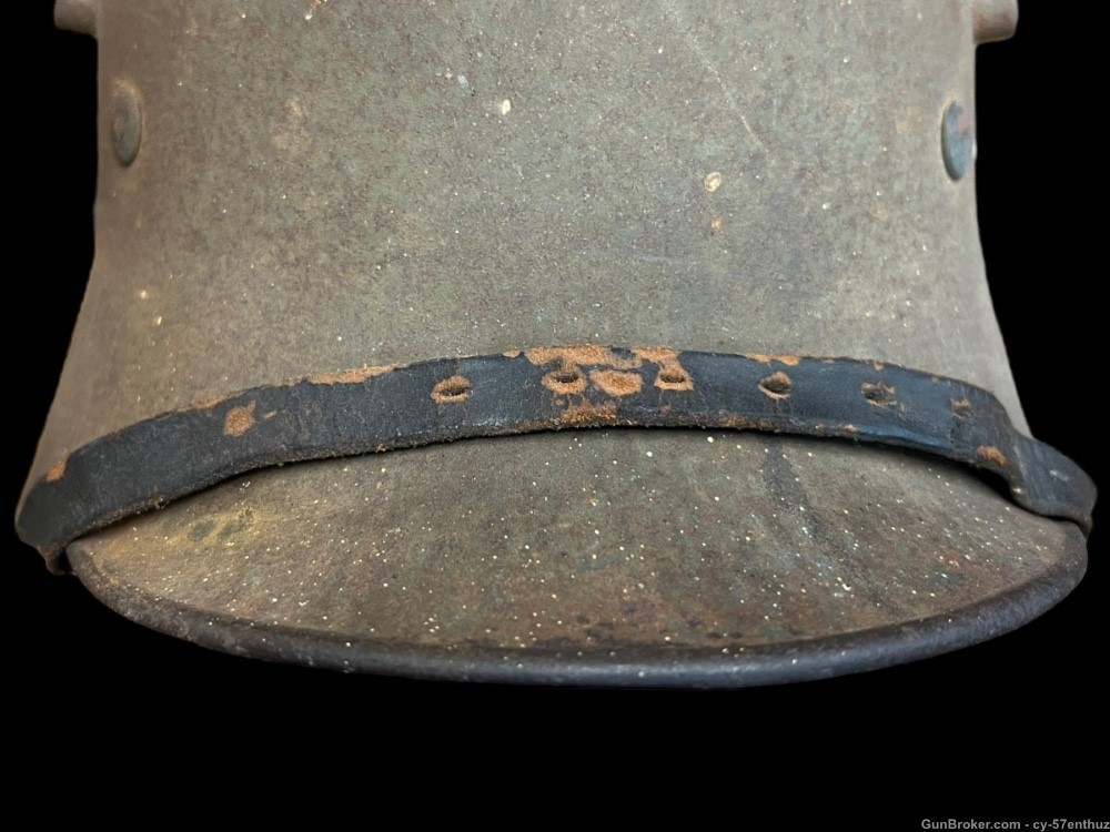 WW2 German Transitional ww1 M16 Helmet Liner Chinstrap WWII-img-13