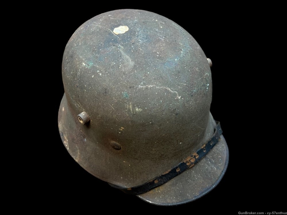 WW2 German Transitional ww1 M16 Helmet Liner Chinstrap WWII-img-9