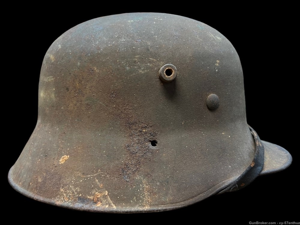 WW2 German Transitional ww1 M16 Helmet Liner Chinstrap WWII-img-2