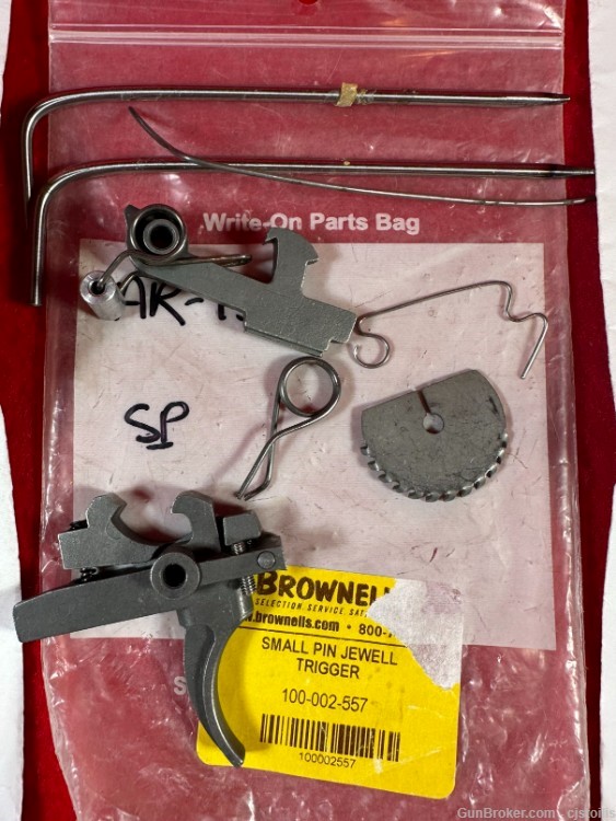 Jewell Trigger Assembly AR-15 Small Pin Two Stage Fully Adjustable RARE-img-2