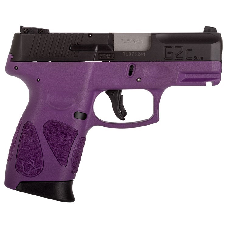 Taurus G2c 9MM Pistol - Dark Purple/Black -img-0