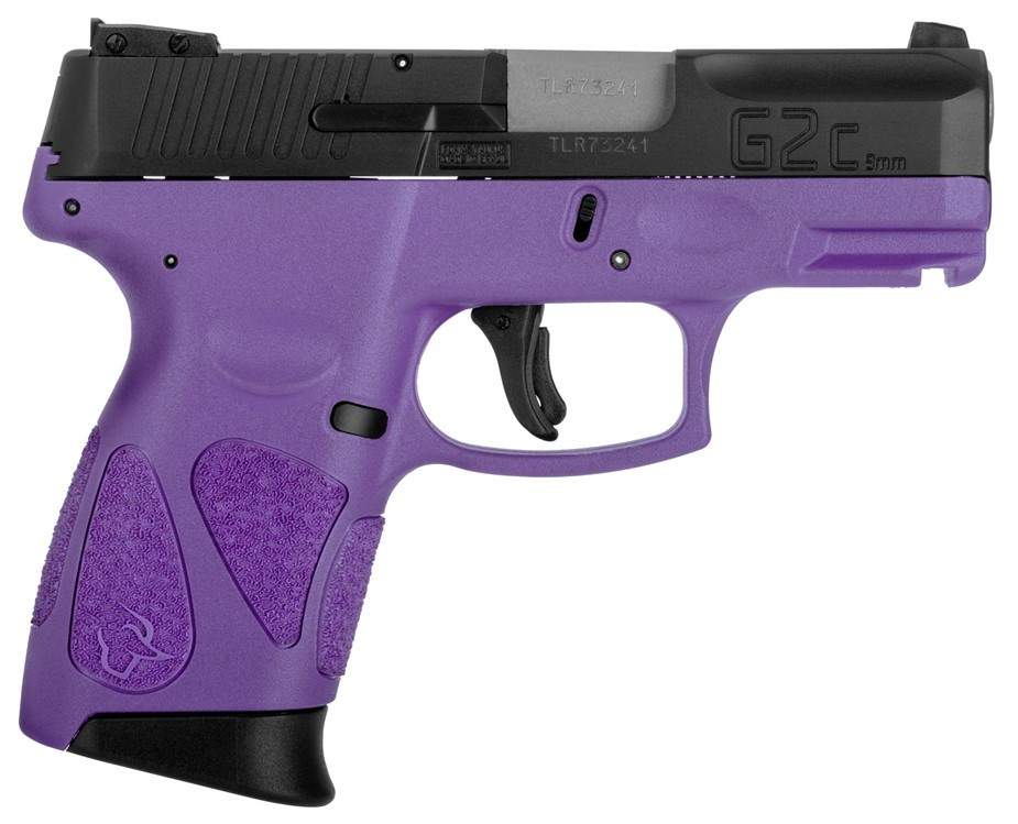 Taurus G2c 9MM Pistol - Dark Purple/Black -img-2