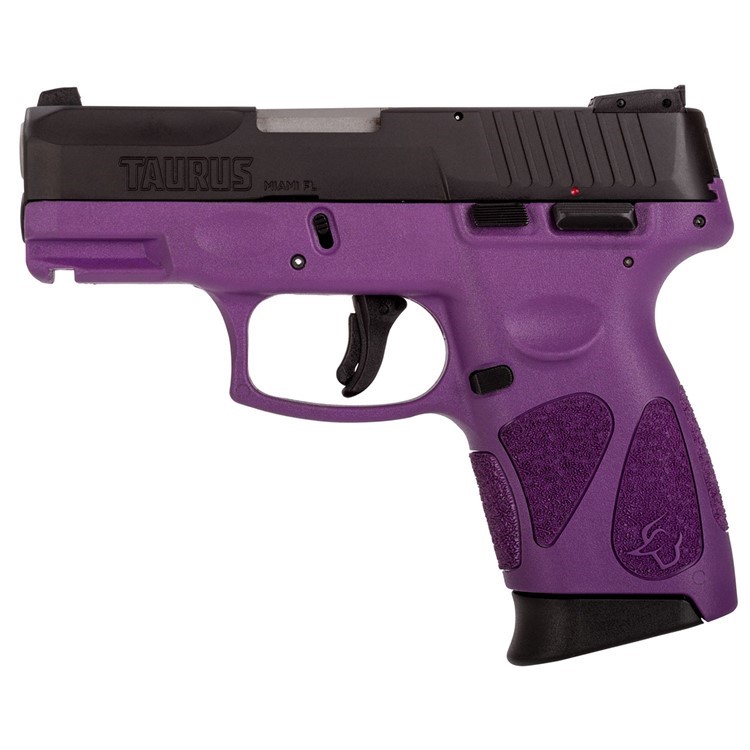 Taurus G2c 9MM Pistol - Dark Purple/Black -img-1