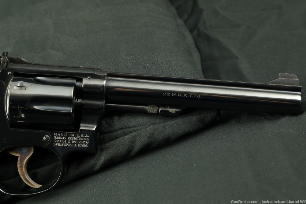 Smith & Wesson S&W Model 48-3 K 22 Masterpiece .22 MAG 6" Revolver-img-5