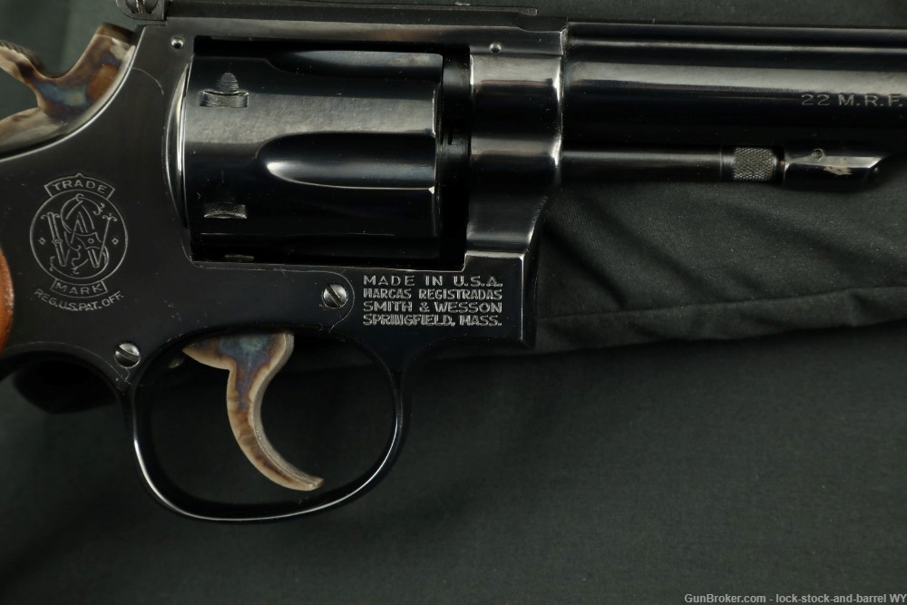 Smith & Wesson S&W Model 48-3 K 22 Masterpiece .22 MAG 6" Revolver-img-22