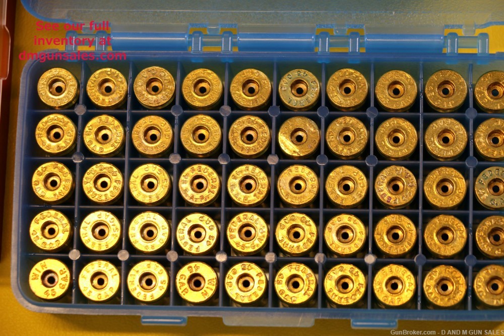 GLOCK 37 .45 GAP WITH 12 MAGS RELOADING DIES AND 250 UNPRIMED BRASS-img-0