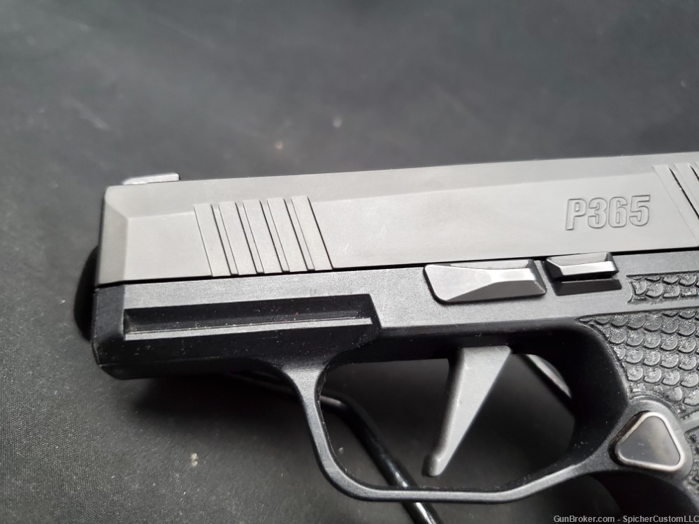 Sig Sauer P365 9mm Grey Guns Frame and Trigger with Two 12 Round Magazines-img-8