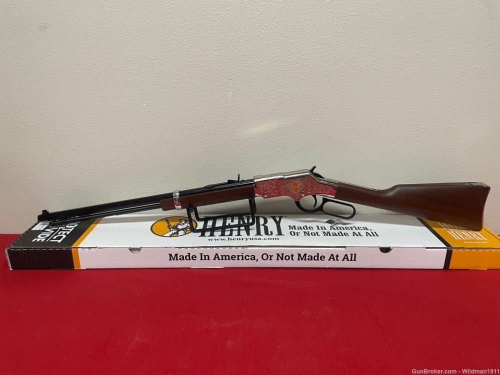 Henry H004STS Golden Boy Salute to Scouting Tribute Edition 22 LR Caliber-img-6