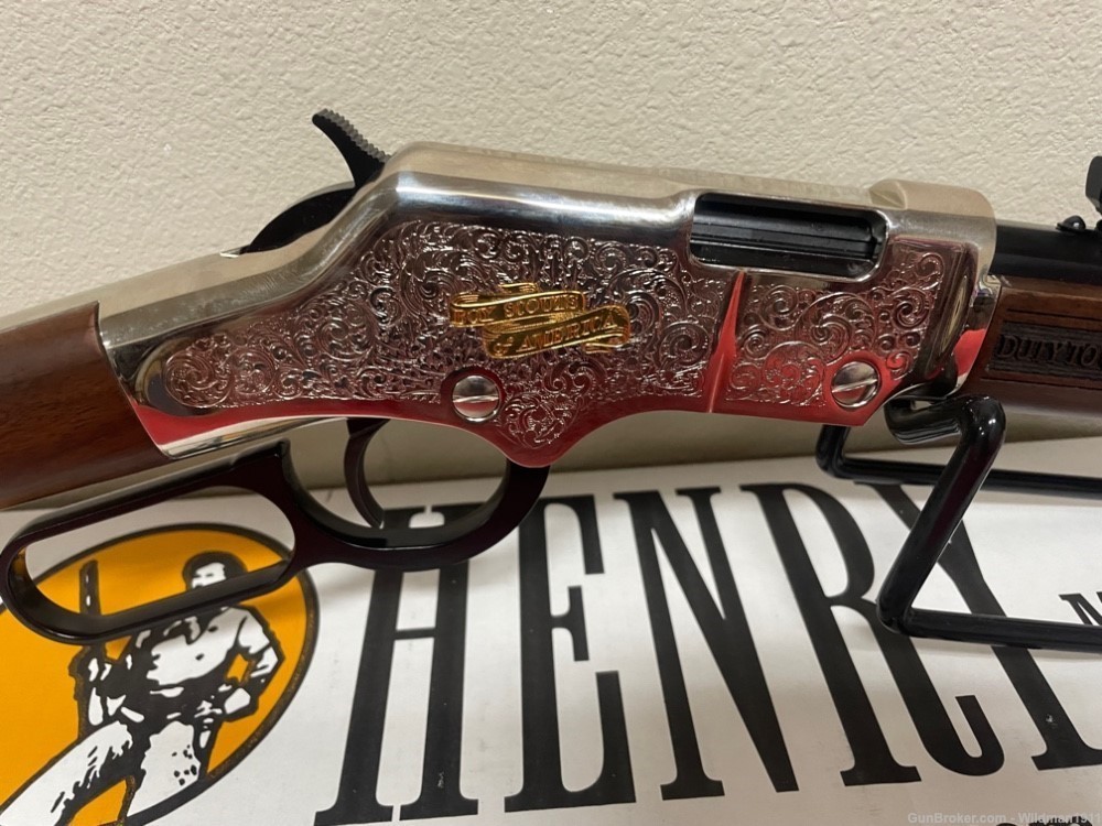 Henry H004STS Golden Boy Salute to Scouting Tribute Edition 22 LR Caliber-img-4