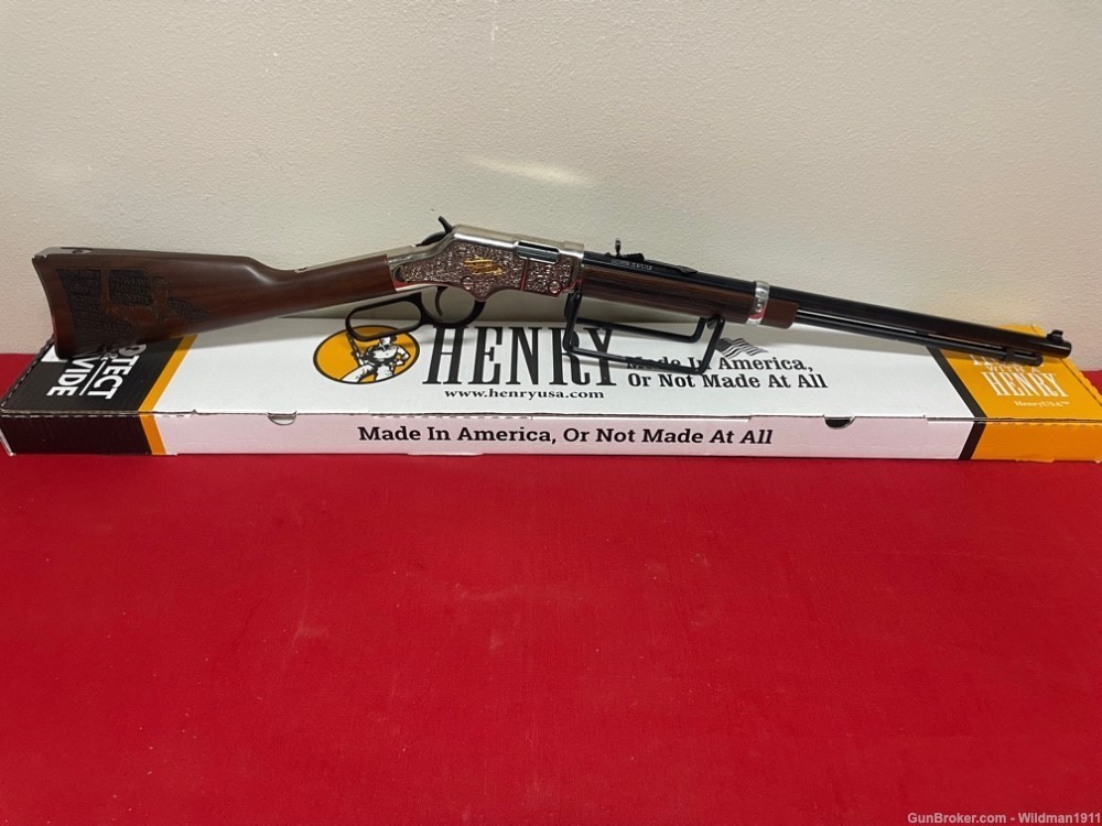 Henry H004STS Golden Boy Salute to Scouting Tribute Edition 22 LR Caliber-img-0