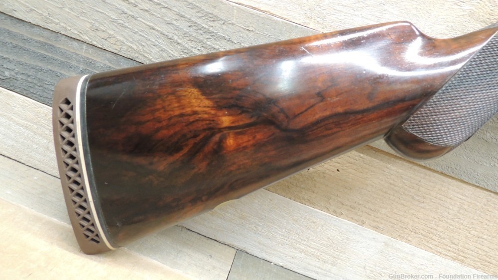 W.W.Greener SxS 12ga shotgun Beautiful mfg 1911 30" Bbls-img-1